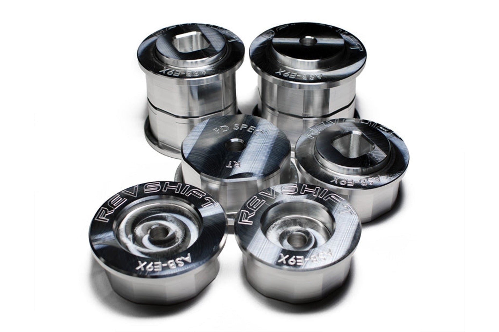 Billet Aluminium Solid Subframe Bushings - BMW E9x/E8x Including M3/1M - Evolve Automotive